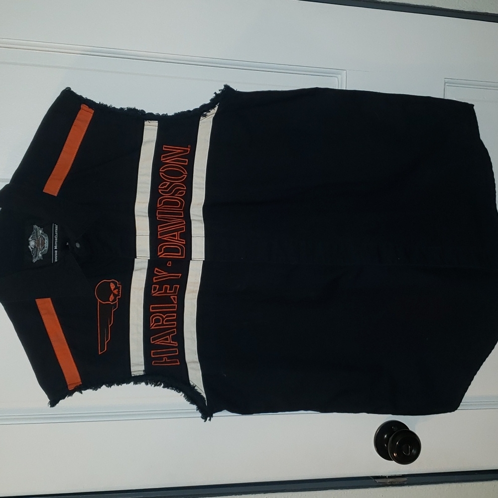 Harley Davidson button up shirt